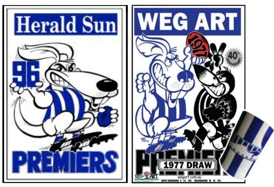 1996 Grand Final Poster & FREE Drawn Poster